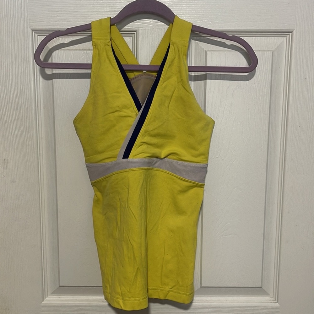 Lululemon V-Neck tank in size 8.